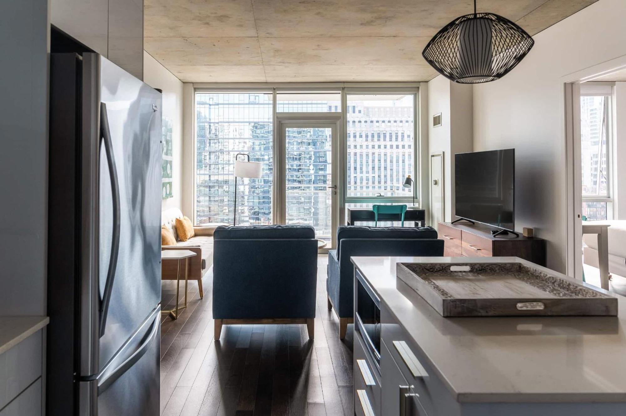 2Br Elegant Premium Suite With Balcony & Sweeping City Views Chicago Eksteriør billede