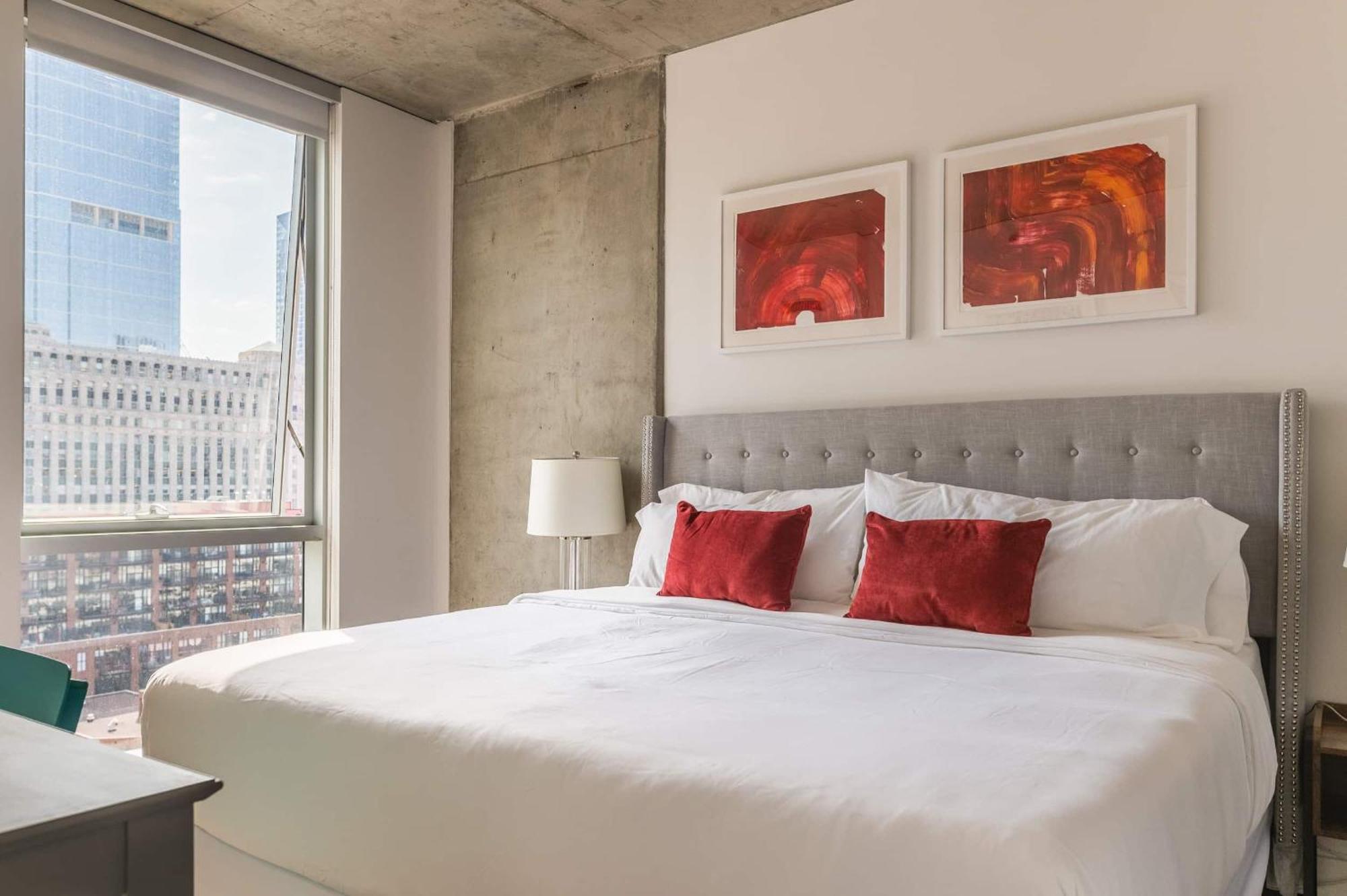 2Br Elegant Premium Suite With Balcony & Sweeping City Views Chicago Eksteriør billede