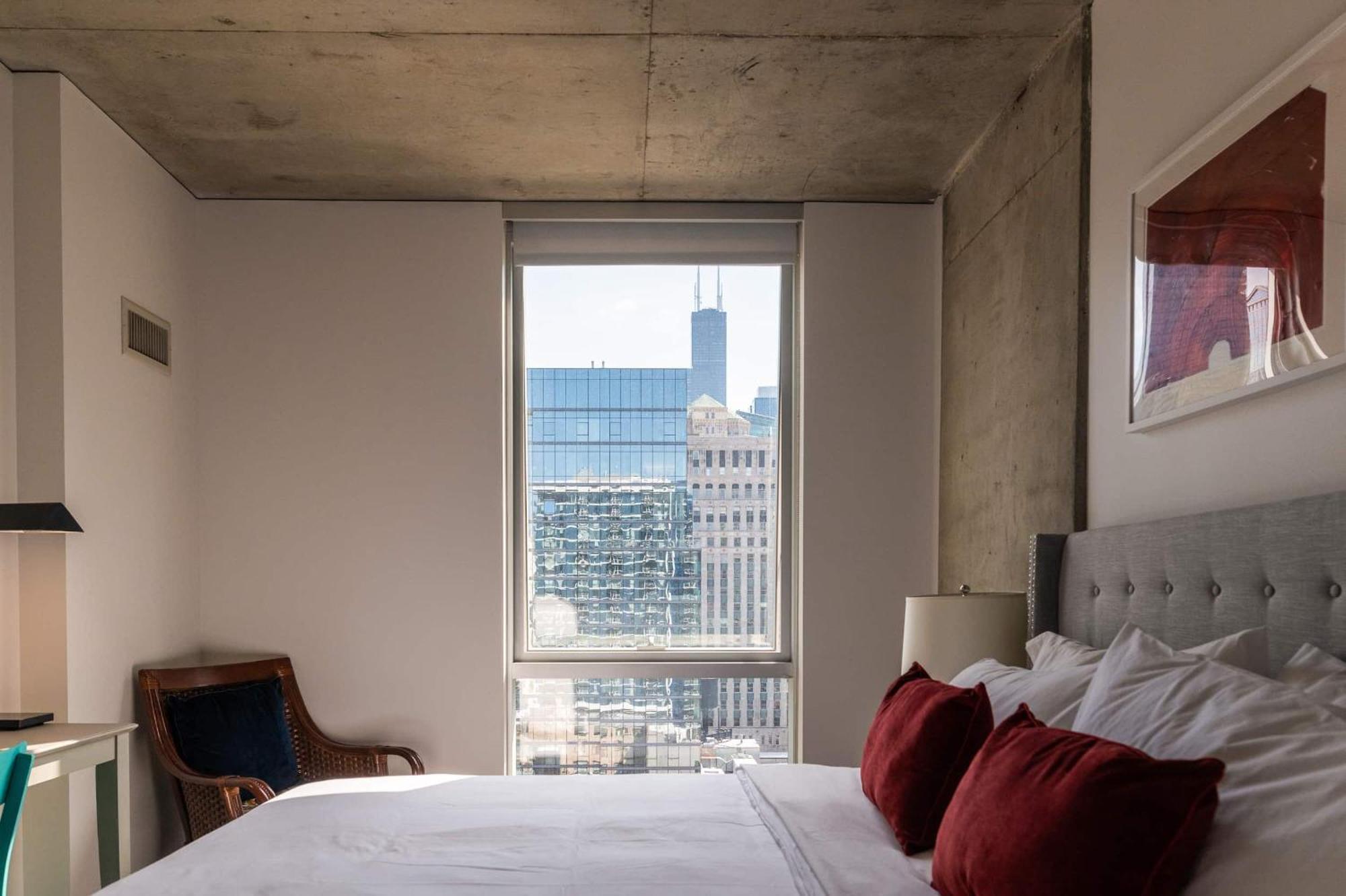 2Br Elegant Premium Suite With Balcony & Sweeping City Views Chicago Eksteriør billede