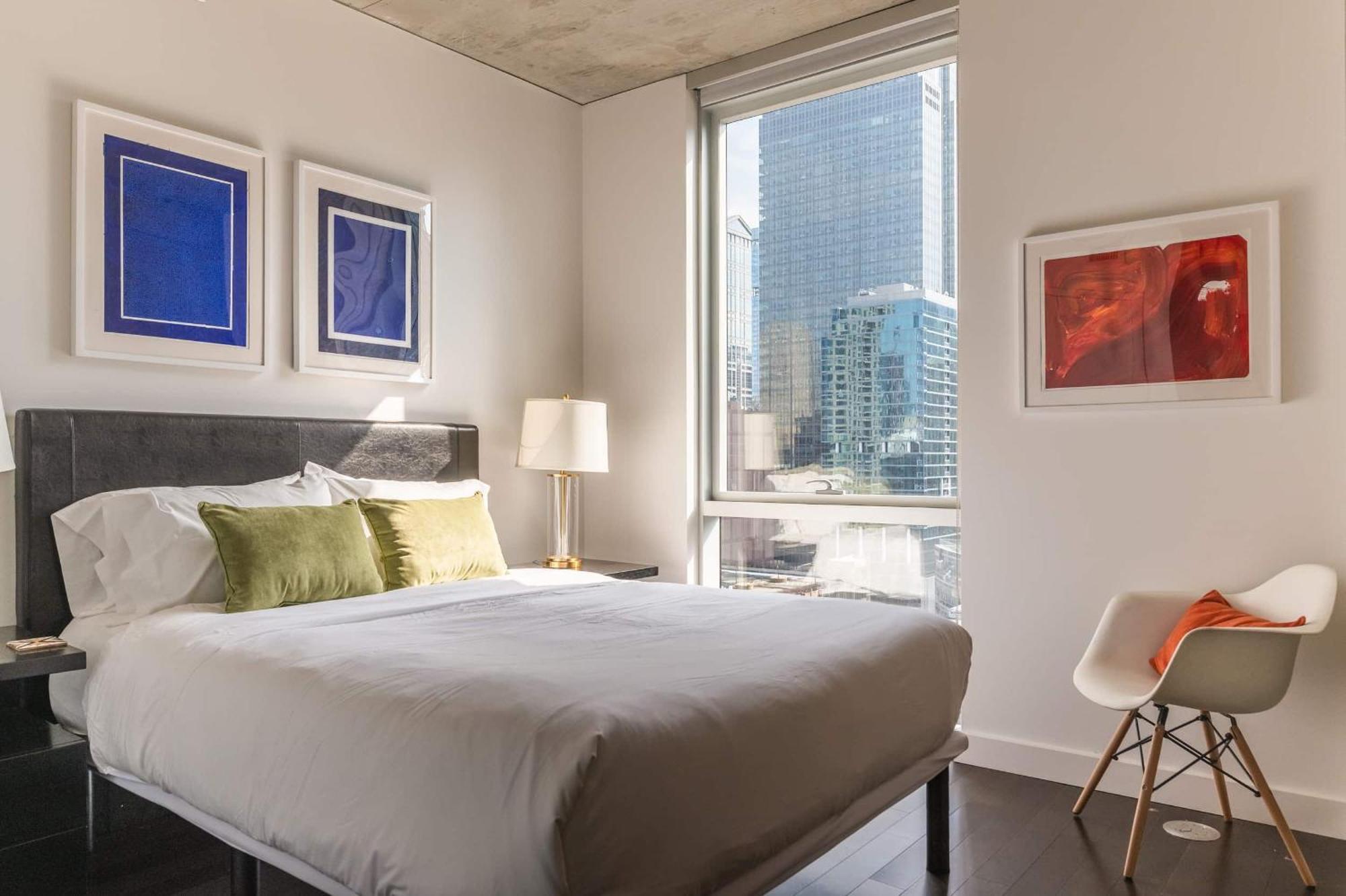 2Br Elegant Premium Suite With Balcony & Sweeping City Views Chicago Eksteriør billede