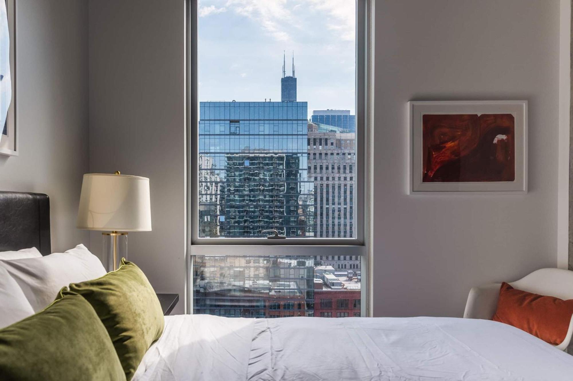 2Br Elegant Premium Suite With Balcony & Sweeping City Views Chicago Eksteriør billede